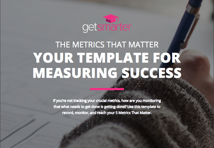 Download your template for measuring success