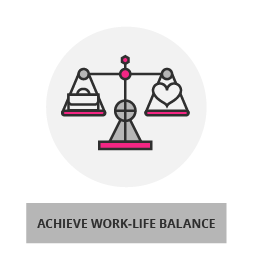 work-life balance button