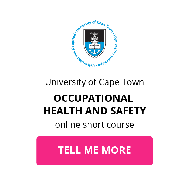 Occupational Health And Safety Uct Online Short Course South