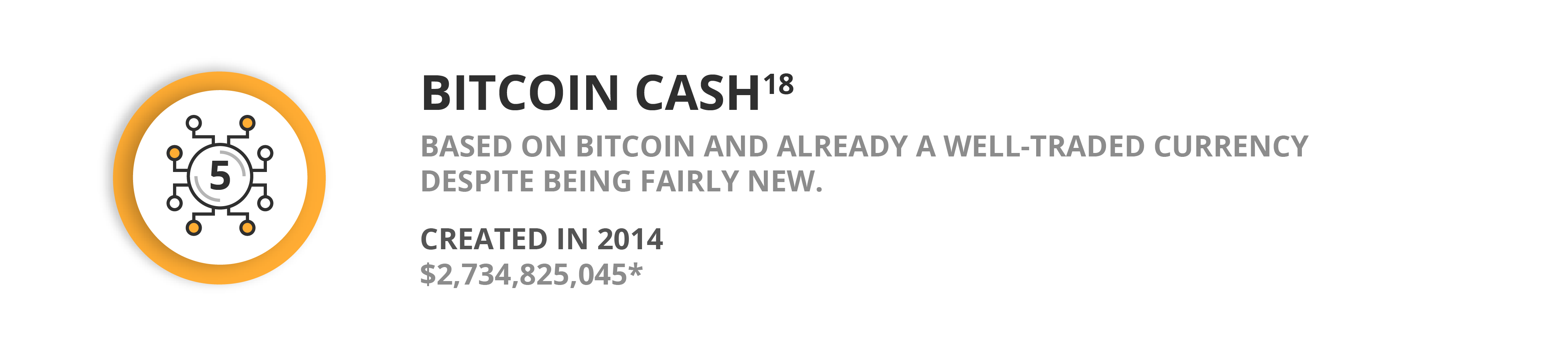 Bitcoin Cash - A well-traded cryptocurrency despite being fairly new